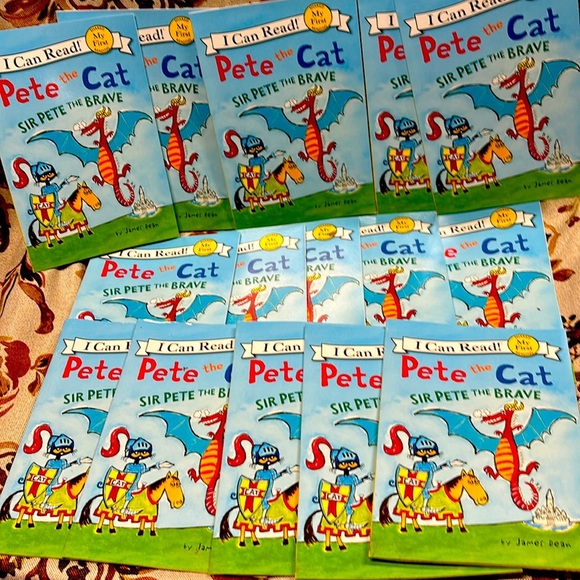 Pete the Cat: Sir Pete the Brave (My First I Can Read bundles 15 - Picture 1 of 3